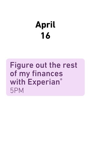 It's about that time ⏰️ Time to complete your taxes (if you haven't already)...and when it's not tax season, use the tools at Experian®️ to keep your finances in order year round. 🫰⁠ ⁠ Check out the Experian®️ App or Experian.com for more! | Experian