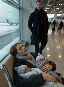 A millionaire meets his ex maid at the airport - and discovers a life-changing truth 😱 Millionaire meets woman with twins at the airport - what he discovers blows him off his feet... 😲 In a crowded airport lounge, Jack Morel, a wealthy businessman and hotel owner, was rushing to board when an unexpected scene caught him in the spot. There was a young woman lying on the floor, holding two babies firmly in her arms. Her bag served as a pillow, and a blanket that was too thin barely protected the