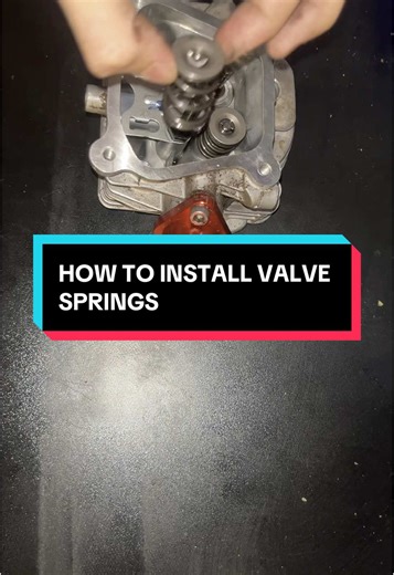 How to Install Valve Springs in Small Engine Repair