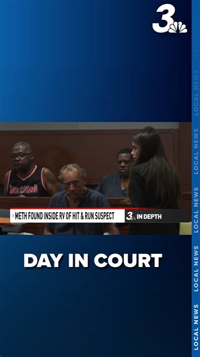 A newly released arrest report says a bag of meth was found inside the stolen RV that fatally struck Eric Estrada at a crosswalk. Mark Clayton, 65, has been held without bail since his arrest on Saturday. Clayton is facing multiple charges, including DUI resulting in death, fleeing the scene of an accident and possession of a controlled substance. The report says a man from the vehicle got out to check on the person who was struck while a woman drove off to follow the RV. She later found the RV 