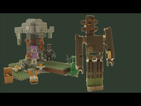 LEGO Minecraft The Pale Garden (21586) – Speed Build | Creaking & Pale Oak Biome