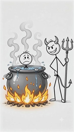 Choose the Wrong Path... End Up Here! 😈🔥 | Funny Stickman Animation#stickman #satisfying #funny