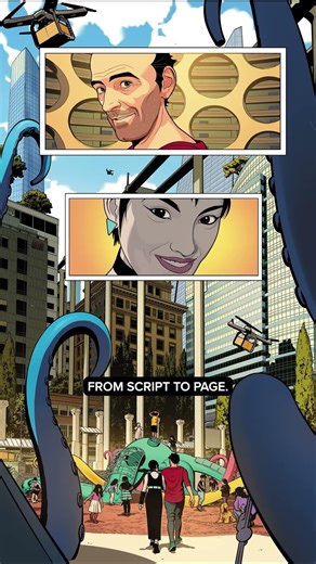 CRAZIEST comic book paneling 🤯