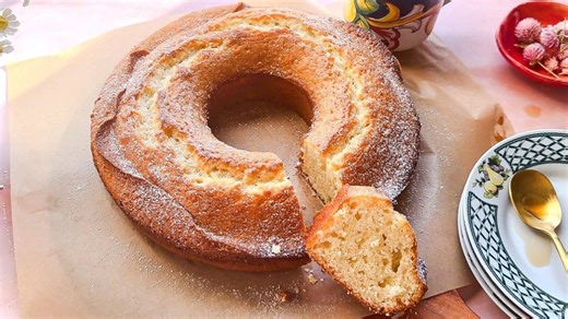 Italian Yogurt Cake Recipe