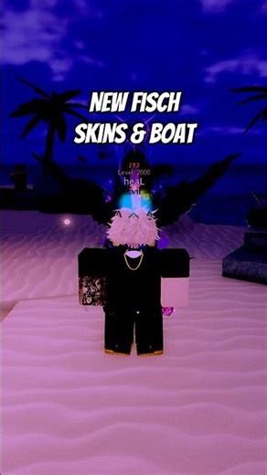 *NEW* FISCH Skins & Boat! 🎣 #roblox #fisch