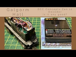 Building A OO Gauge Model Railway: DCC Concepts Zen 12 Decoder - Is It Any Good?