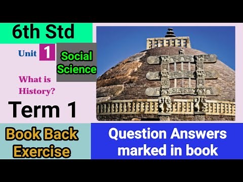 6th Std - Term 1 | Social - Unit 1 | Book Back Exercise