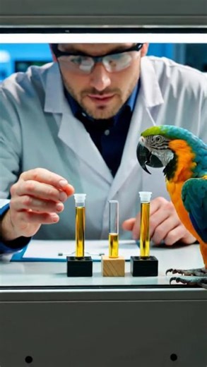 Parrot's Telepathy Experiment: Understanding Human Intentions