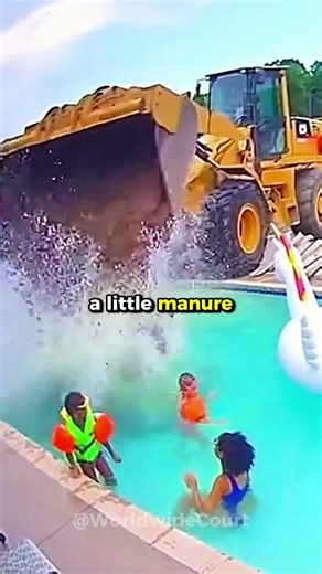 Outraged Neighbor Dumps Manure in Pool! 😡