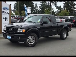 2010 Ford Ranger Sport W/ Low KM, Lined Box, No Reported Accidents Review| Island Ford