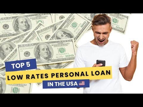 TOP 5 Best Personal Loans with Low Interest in the USA 🇺🇸 | No Hidden Fees!