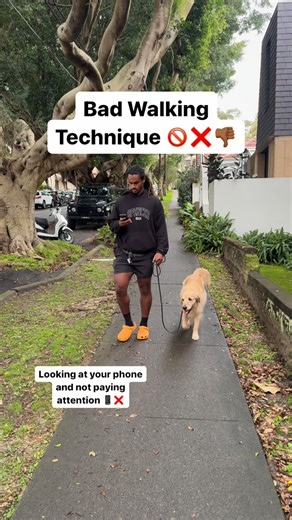 Elijah Boateng on Instagram: "Here are some examples of bad walking technique ❌🙅🏾‍♂️"