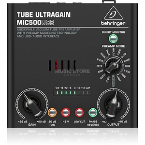Behringer MIC500USB Tube Ultragain favorable buying at our shop | S...