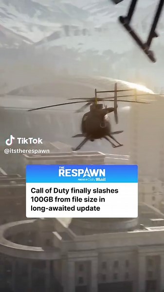 Call of Duty Update Reduces File Size Significantly