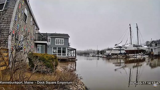 Kennebunkport, Maine Downtown Live Cam - HD Video