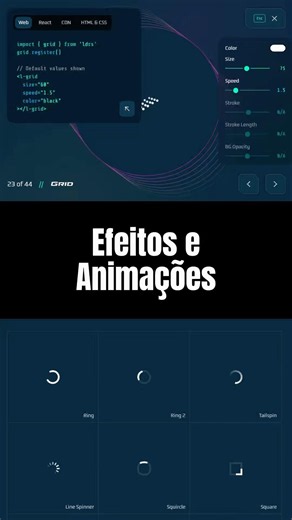 Powerful Sites: Elements to Use in Your UI Projects, Effects, and Animations