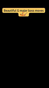 Beautiful G major bass moves 🥰🎸 #basstutorial #bass #bassguitar #fenderjazzbass #realsfb #fyp | BassLady