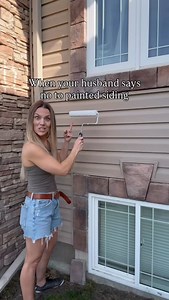 Follow along to see how this shakes out. #diyhome #diyrenovation #diyfun #diypainting #paintedsiding #housepaint #housepainting | Prairie Style Home