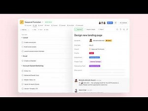 How to manage marketing campaigns and drive revenue in Asana (demo)