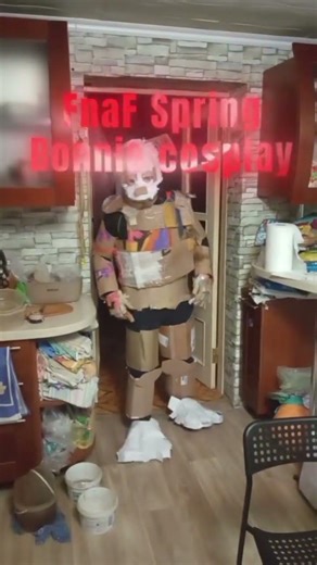 Spring Bonnie cosplay making 1 part #fnaf #fnaf3 #fnafcosplay