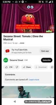 Elmo the Musical: Tomato ending