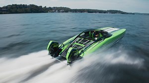 7.4K views · 113 reactions | New Performance Powerboats P360 out for a rip  VC: SpeedBoat Magazine, Carter Bahde | Performance Boat Center | Facebook
