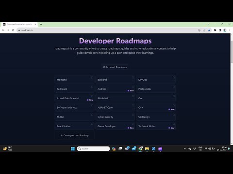 Mastering Developer Roadmaps on Roadmap.sh | Your Ultimate Guide to Success !!