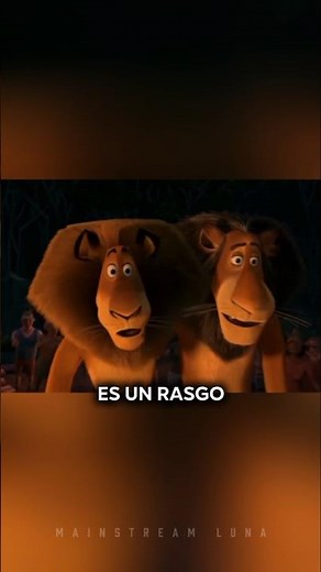 ¿Sabías qué? Caer de cara es un rasgo de la familia de Alex en Madagascar #shorts