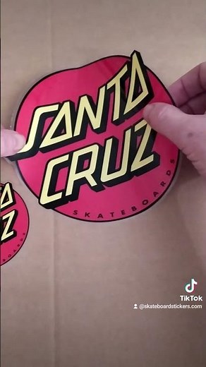 Santa Cruz Skateboards - Classic Dot Skateboard Stickers