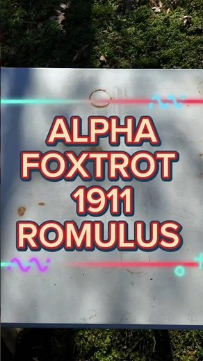 First look at the Alpha Foxtrot 1911 Romulus a double stacked 9mm