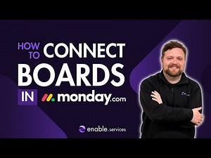 Connect boards together with Connect and Mirror columns in monday.com