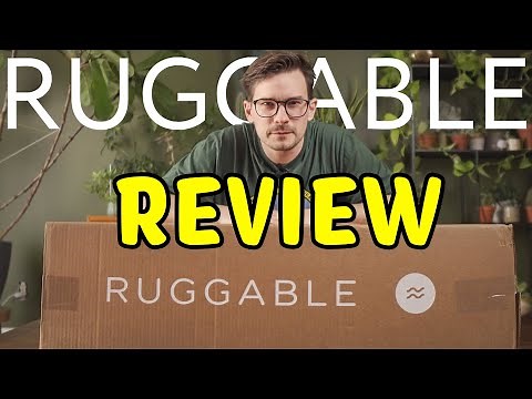 RUGGABLE Machine Washable Rug Unboxing and Setup