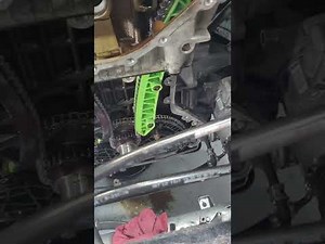 Mercedes 271 engine timing cover removal, timing chain replacement, timing components
