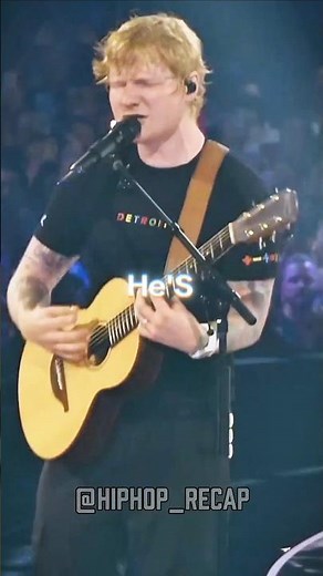 Eminem Shocks the Crowd at Ed Sheeran’s Concert #eminem #edsheeran #loseyourself