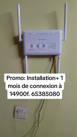 Fibre Optique Orange : Promo Box   installation à 14 900 F