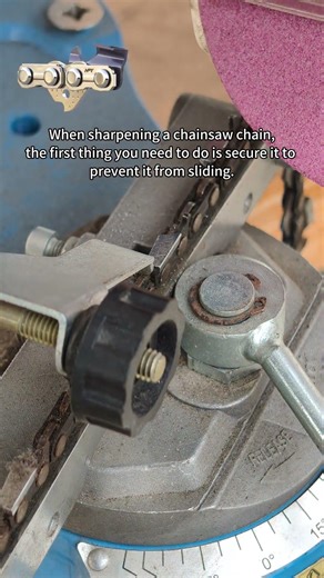 How to properly sharpen a chain？#sawchain #Stihlchain #Oregonchain #Husqvarnachain #chainsawfile