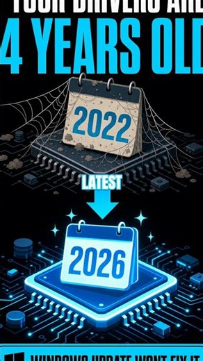 Your Chipset Drivers Are 4 YEARS OLD (Windows Won't Update Them)