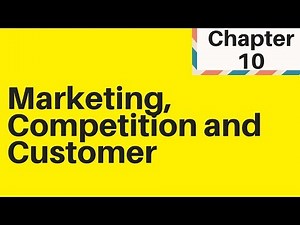 3.1 - Marketing, Competition and the Customer IGCSE Business