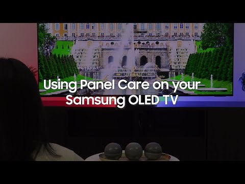 Using Panel Care on your Samsung OLED TV