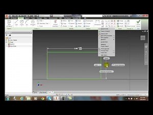 Inventor 04-14 Adding Tolerances to the Dimensions in the Sketching Environment