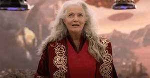 Doctor Who's Leela reunites with Tom Baker's Doctor in new scene