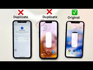 Check iPhone screen Original or Duplicate