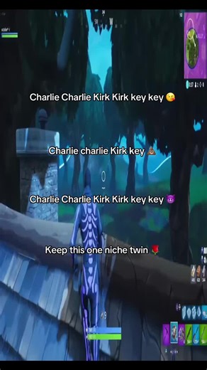Charlie Kirk #fyp #charliekirk #fortnitetrickshots #niche | filter keys fortnite
