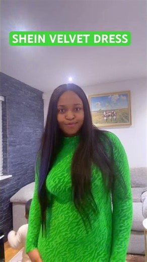 Velvet perfection from SHEIN ✨ Looking classy, soft, and stunning in this velvet dress! 💃🏾💫