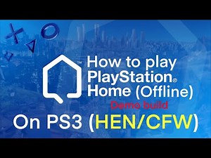 How To Install PlayStation Home Offline Demo Build on any PS3! (HEN/CFW)
