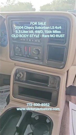 For Sale | 2004 Chevrolet Suburban LS – The Old-School SUV Everyone Wants Back