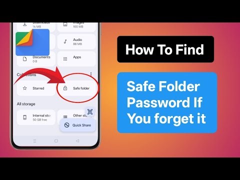 Google Files Safe Folder Forgot Password | Recover or Reset Safe Folder Password
