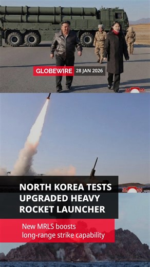 North Korea says it has test-fired a “newly upgraded” large-caliber multiple rocket launcher system (MRLS), signaling improvements to its mass-fire strike capabilities against regional targets.