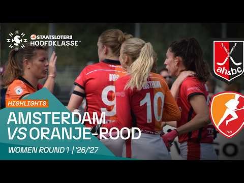 Champions start with a statement 💥 AMS – OR 🏑 Staatsloterij Hoofdklasse Women ‘26/’27 Highlights