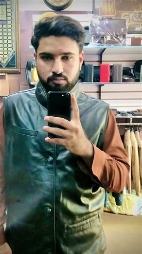 Pakistani dress shalwar kameez with lather jacket#viralvideo #fashion #ftrend #mensfashion #fashio